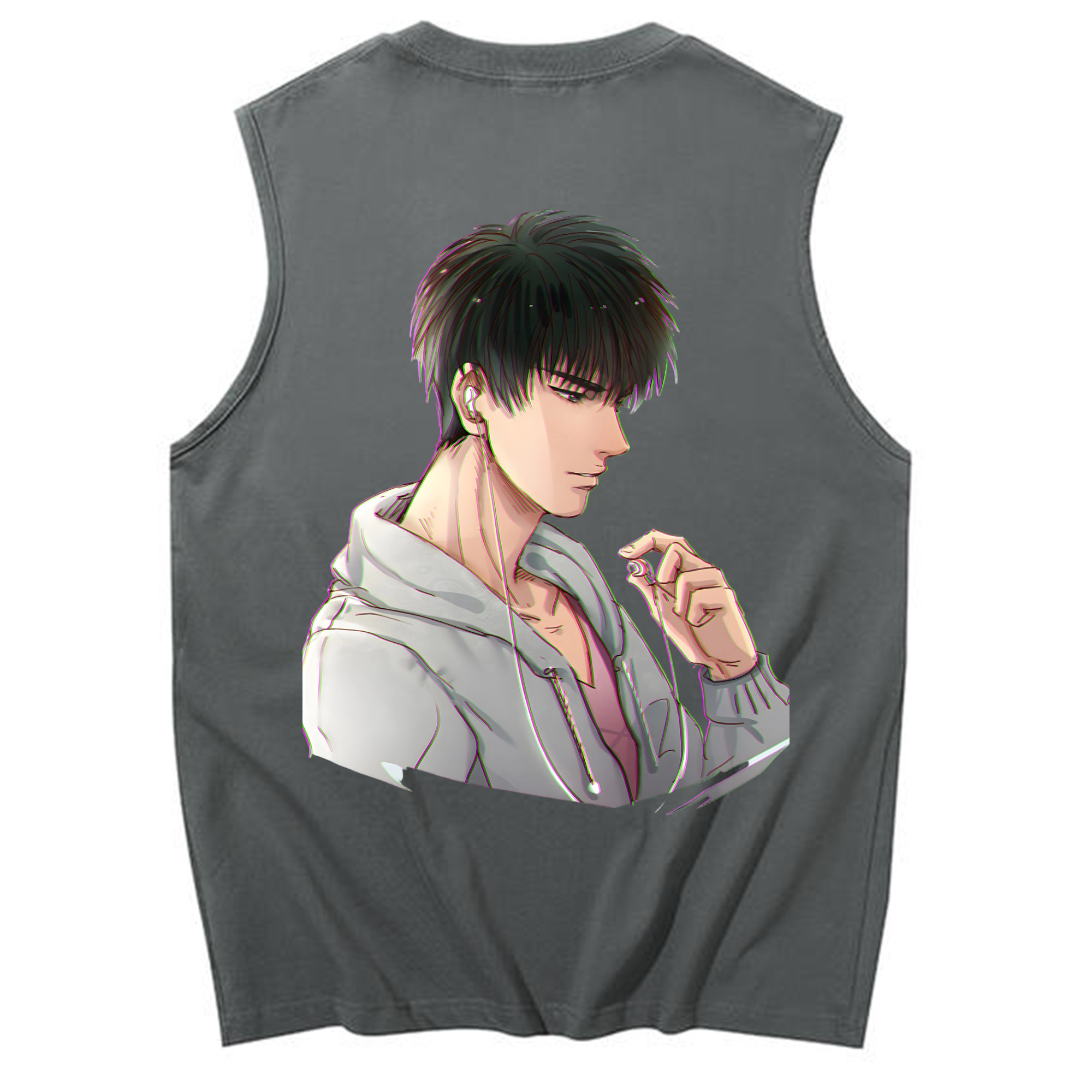 （画像用） SLAM DUNK／スラムダンク コットン100％タンクトップ（背面プリント）